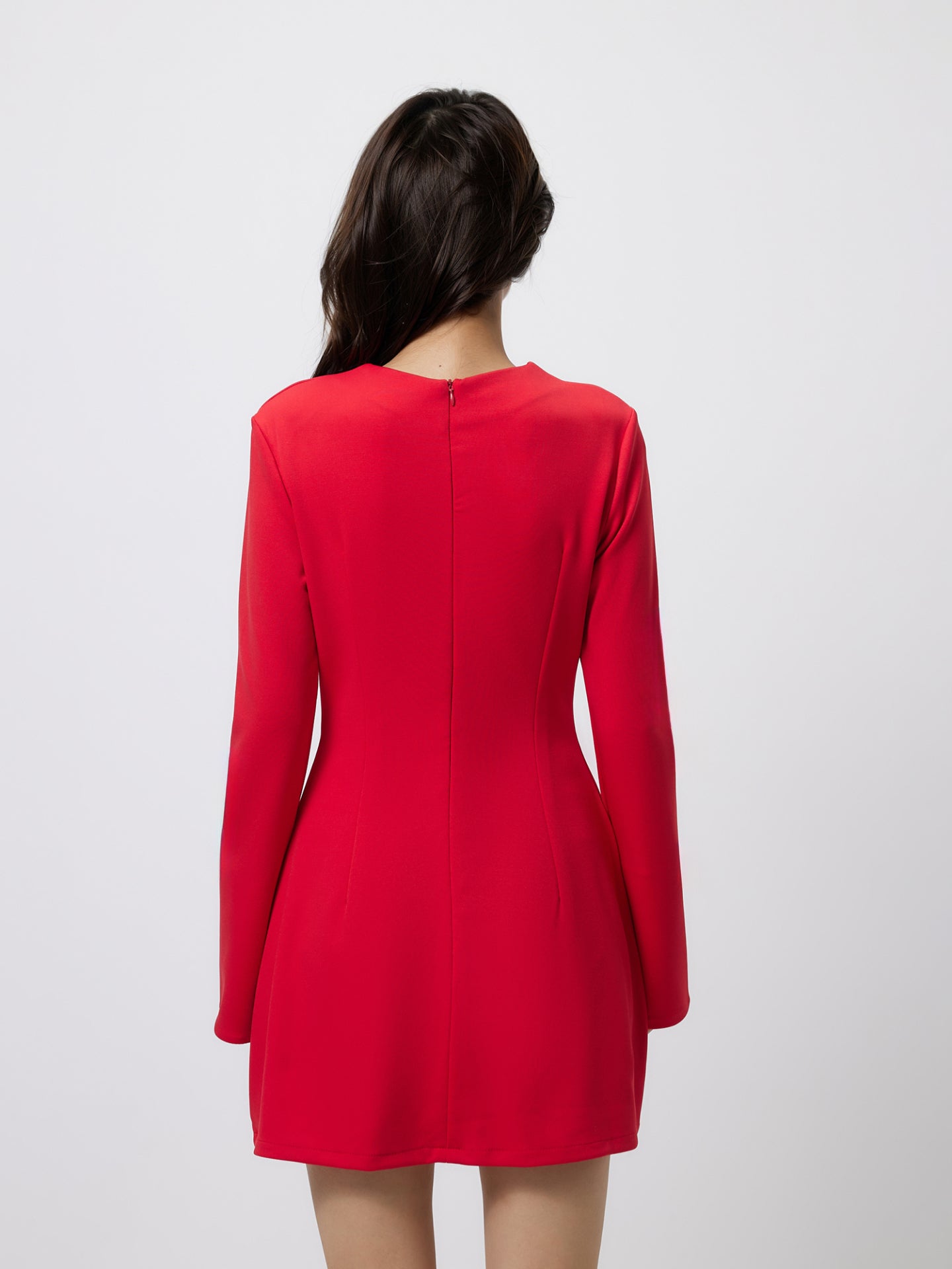 Vestido evasé acampanado