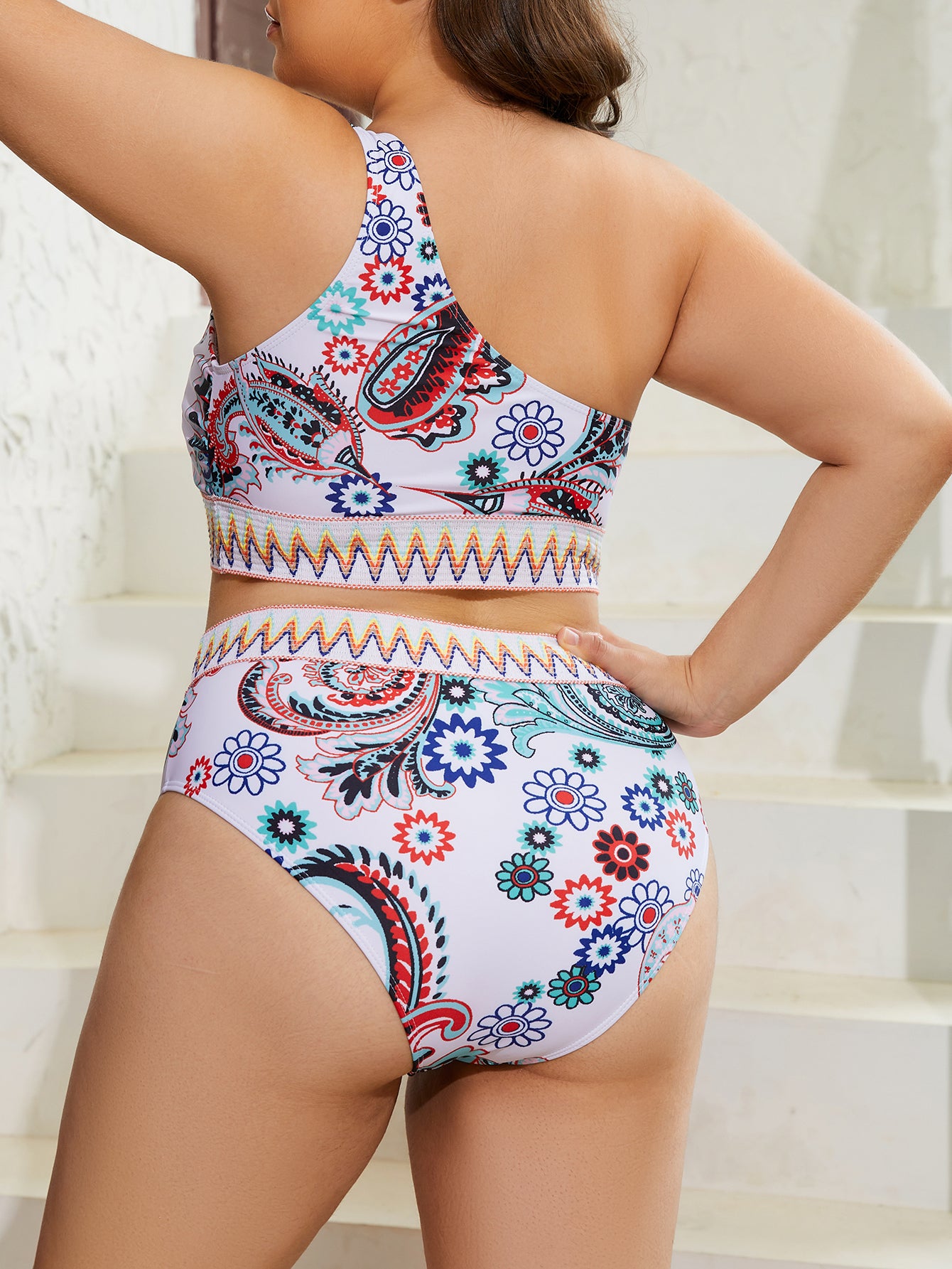 Conjuntos de bikini asimétricos de talla grande