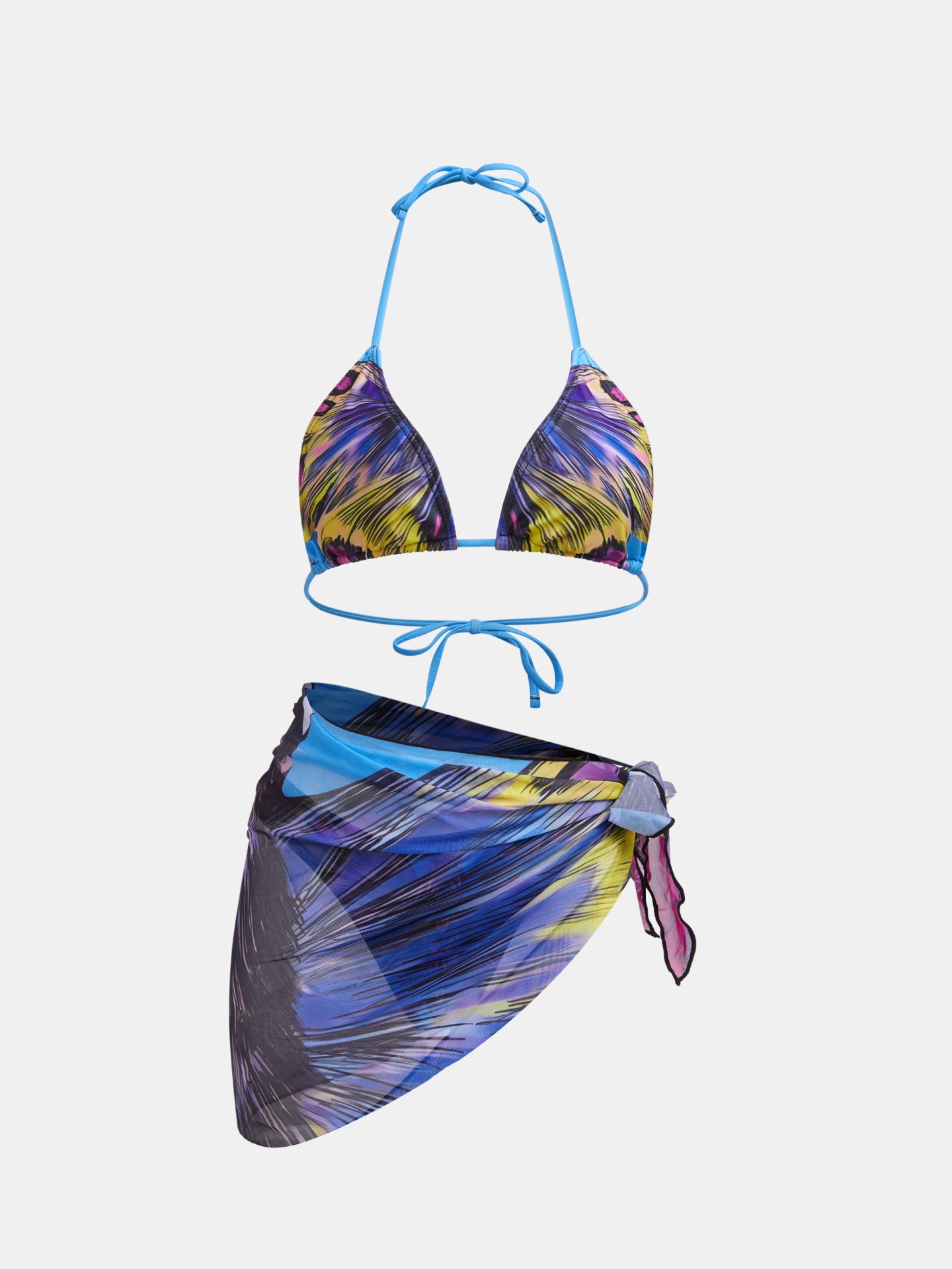 Conjunto de bikini estampado