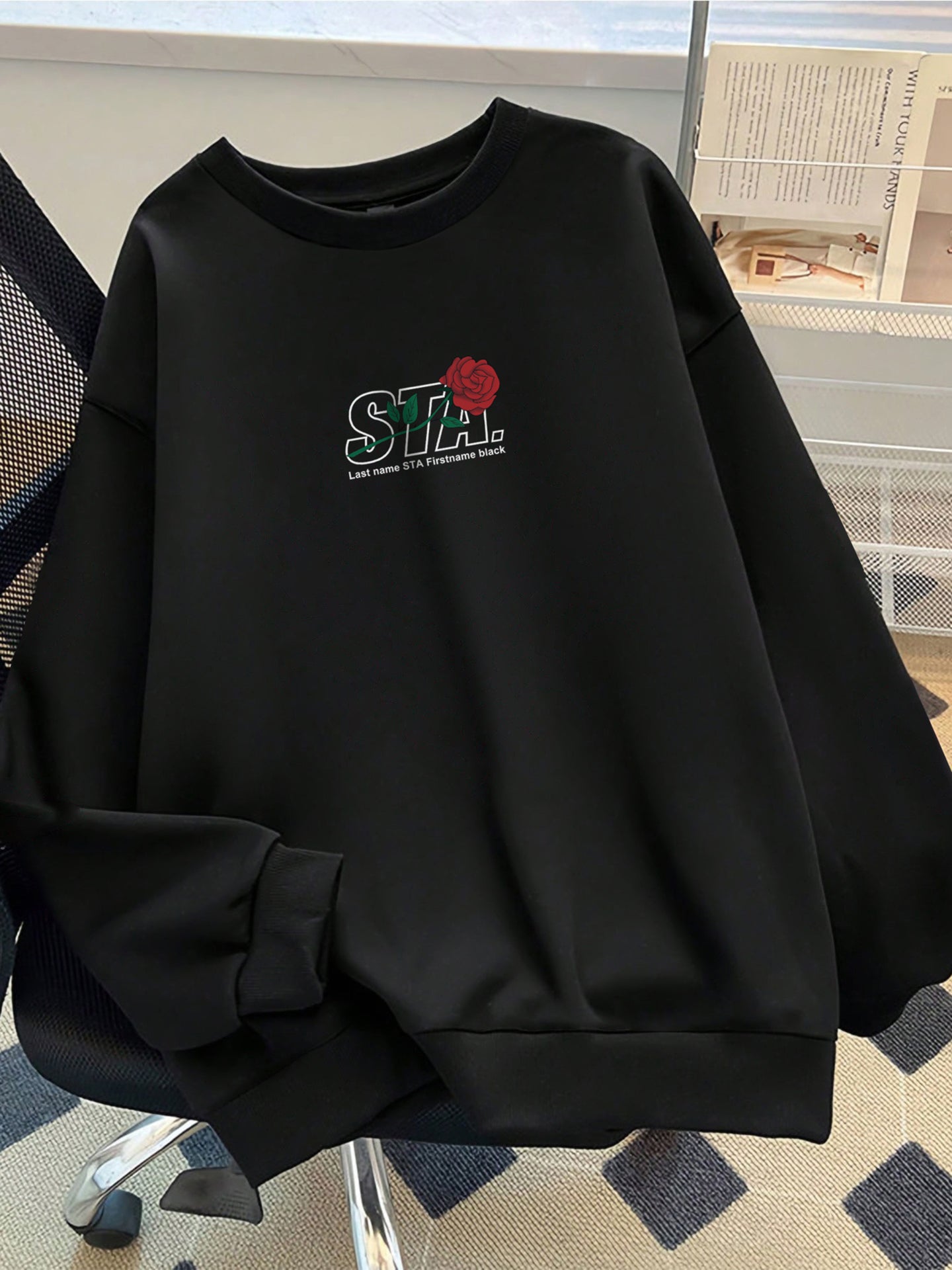 Sudadera estampada