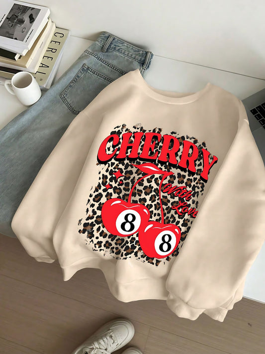 Sudadera estampada