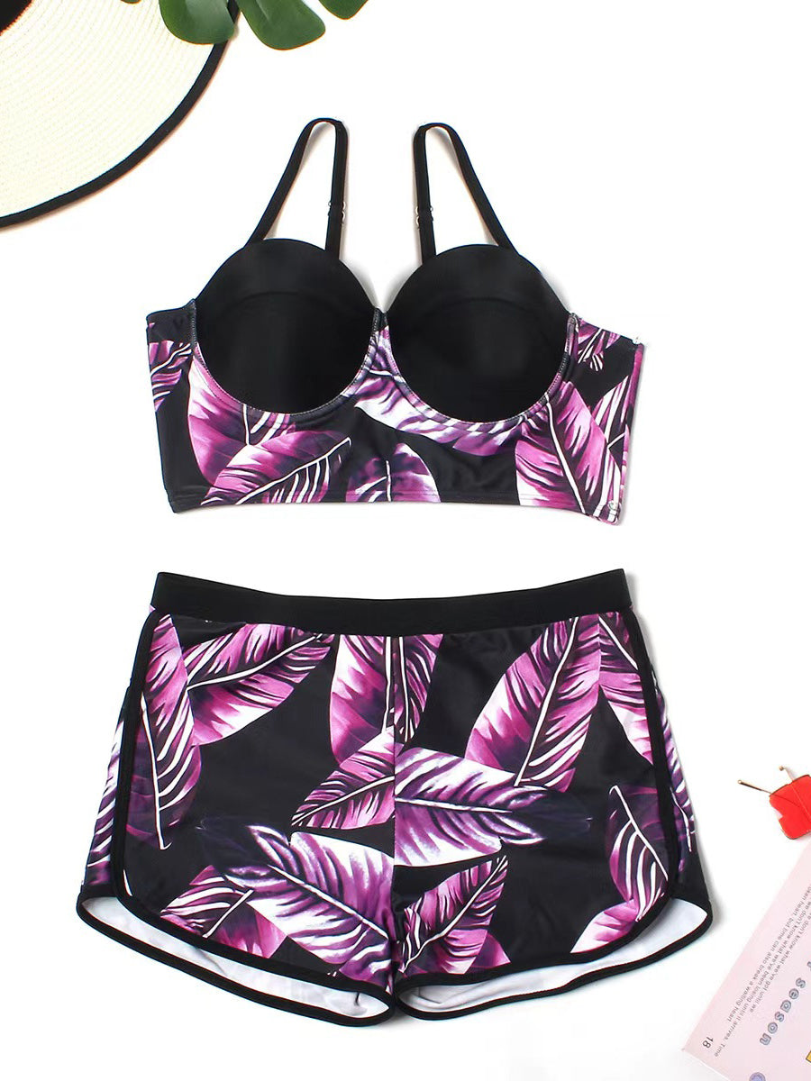 Conjunto de bikini estampado