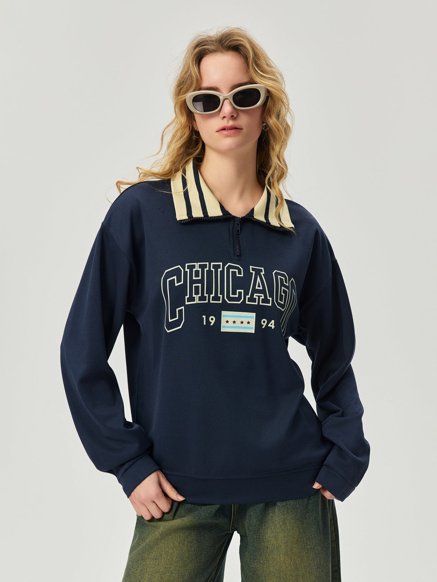 Sudadera estampada