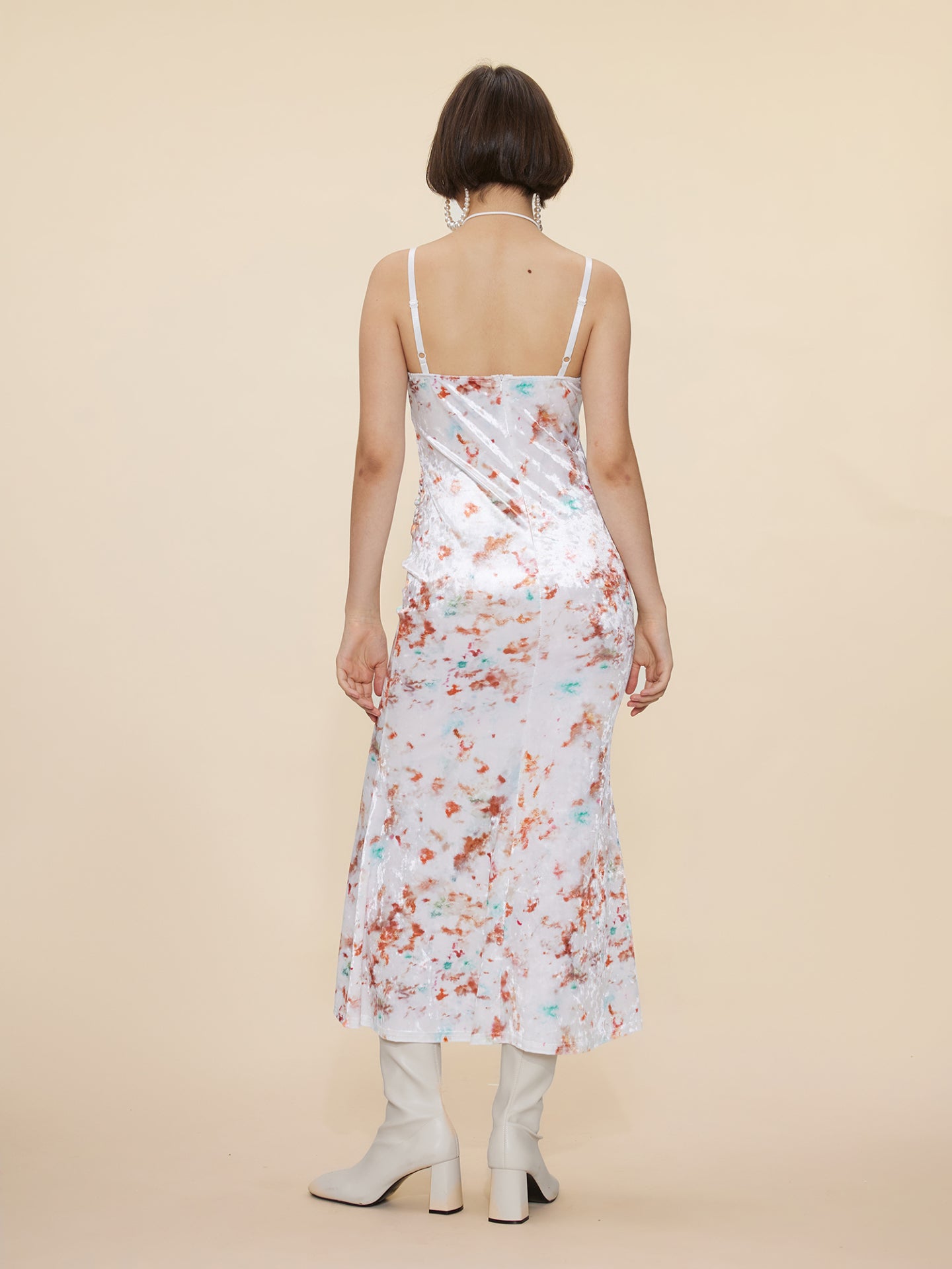 Vestido ajustado con cordón
