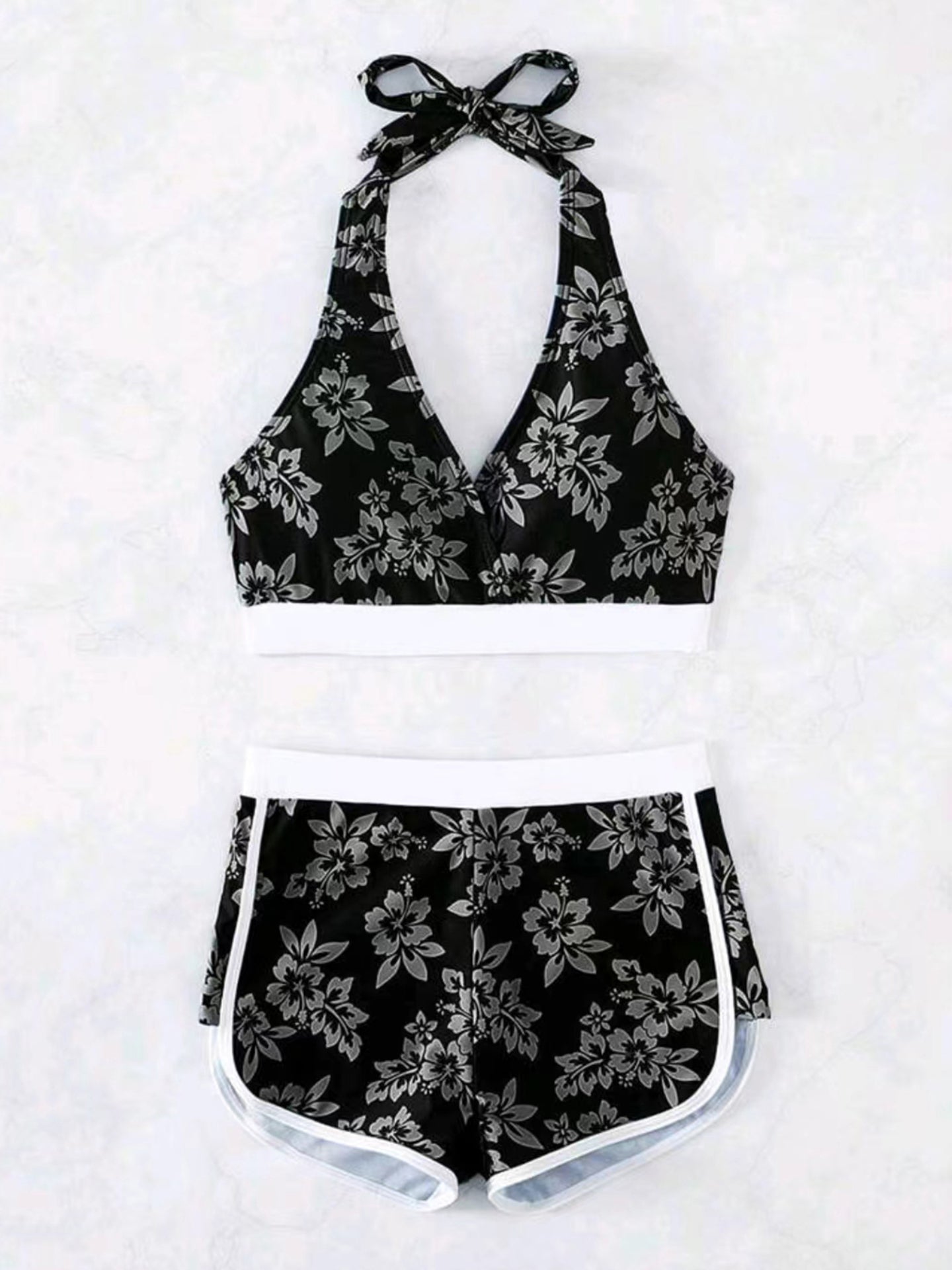 Conjunto de bikini estampado