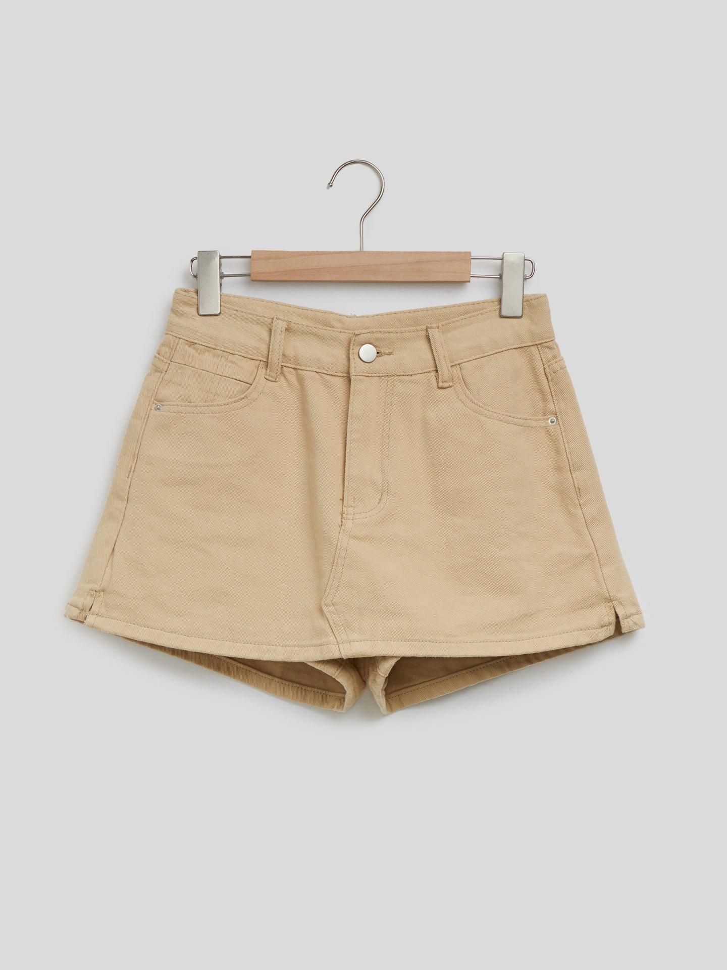 Shorts de pierna recta