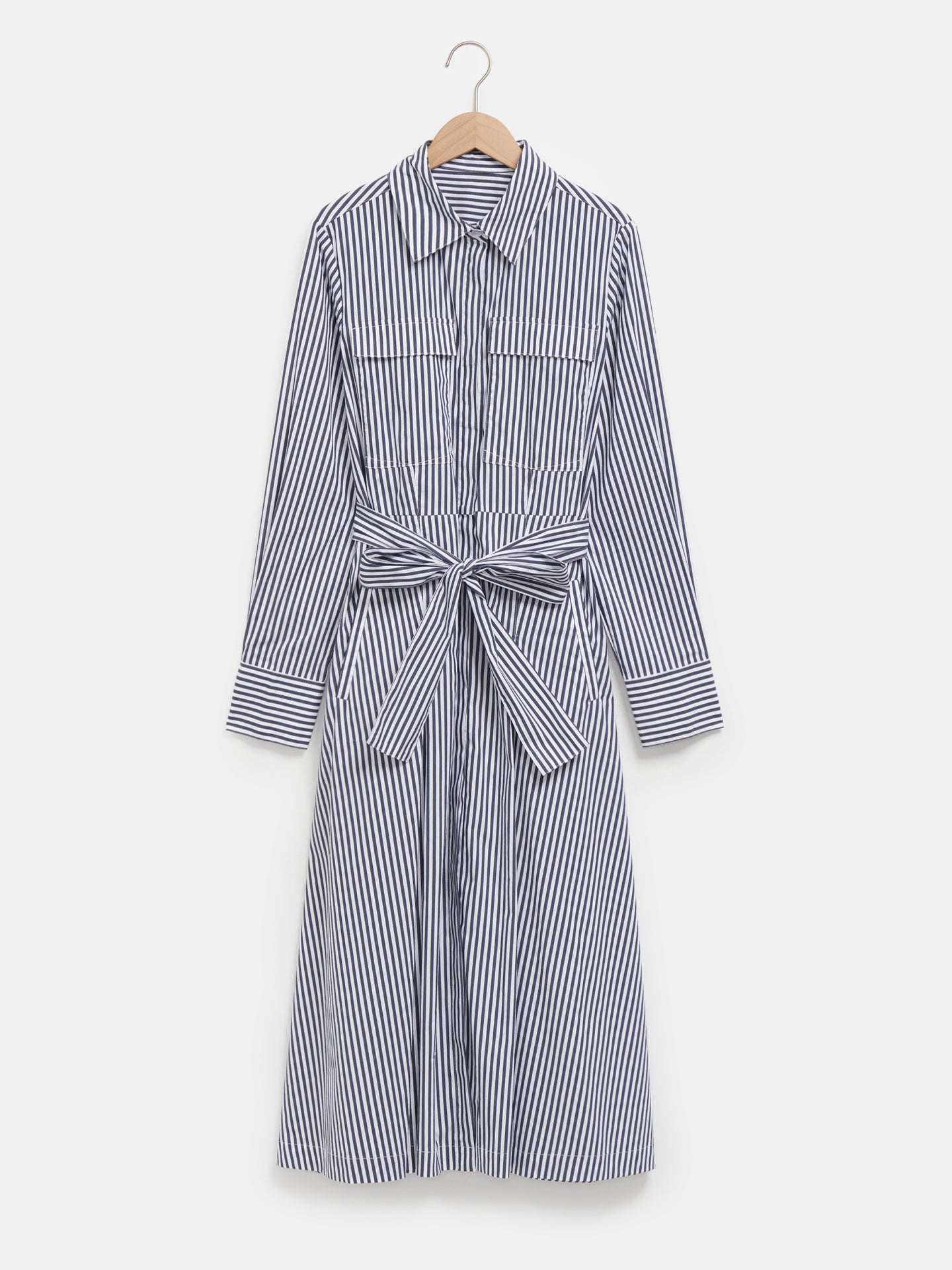 Vestido midi camisero