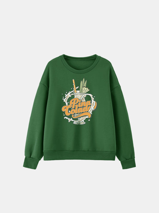 Sudadera estampada