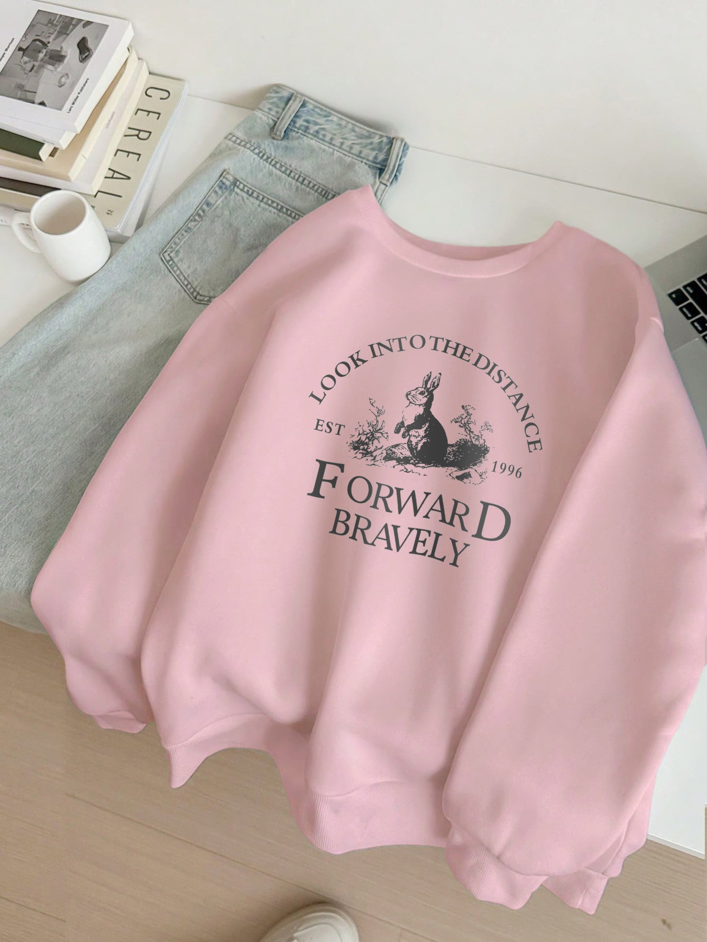 Sudadera estampada