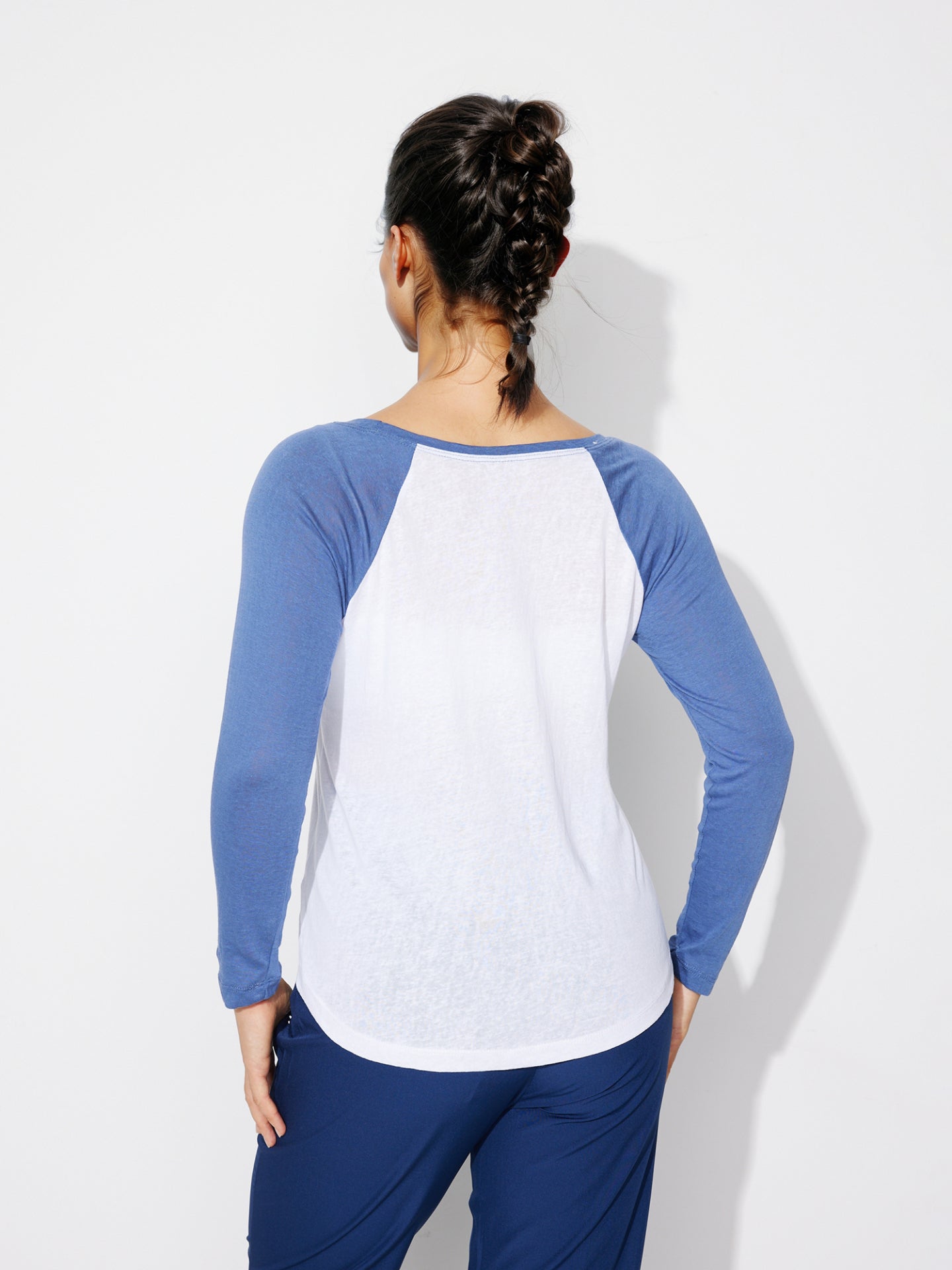 Camiseta deportiva color block