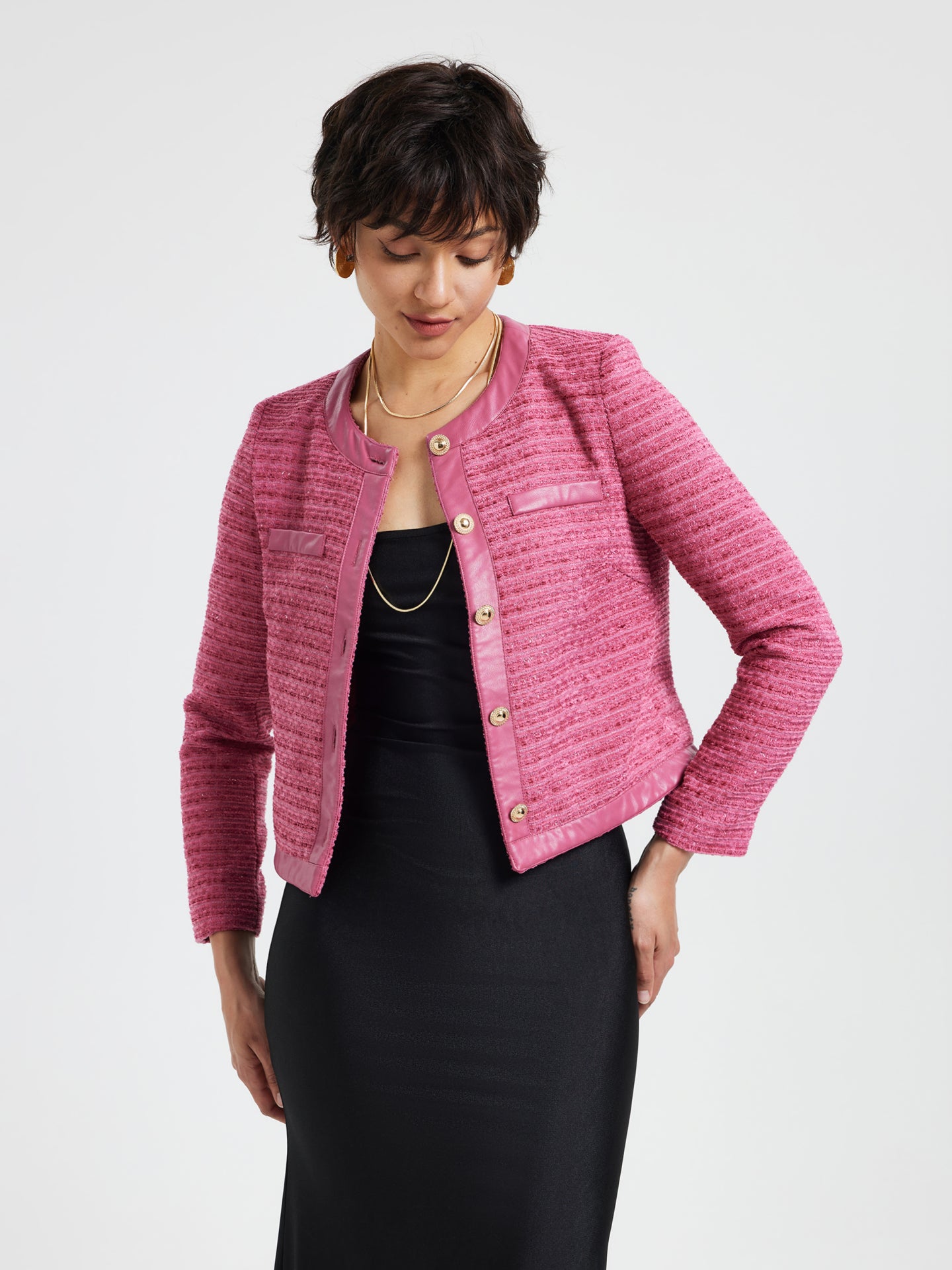 Chaqueta de sastre de tweed