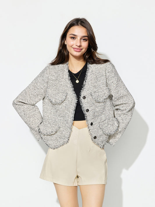 Chaqueta de tweed