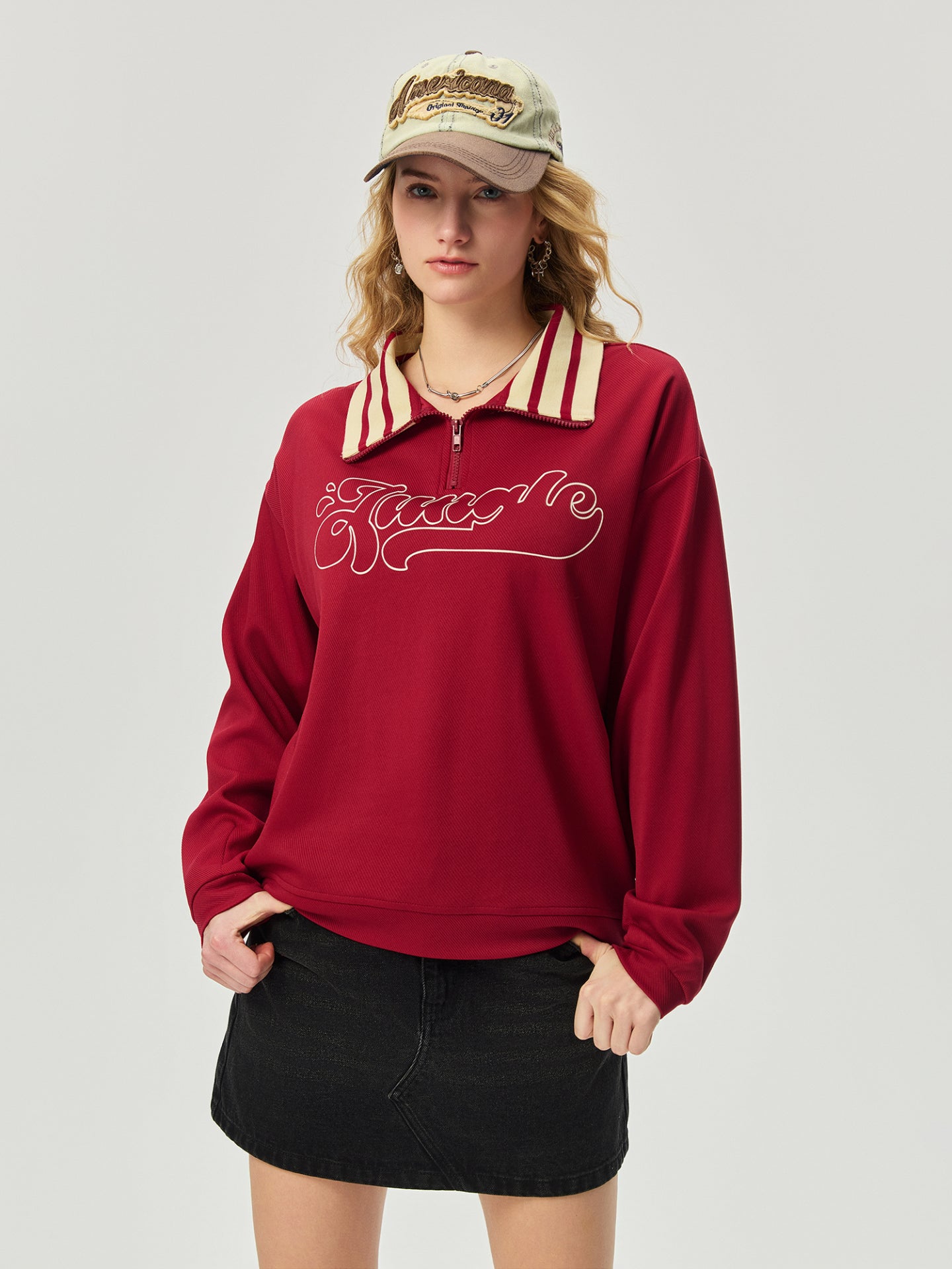 Sudadera estampada