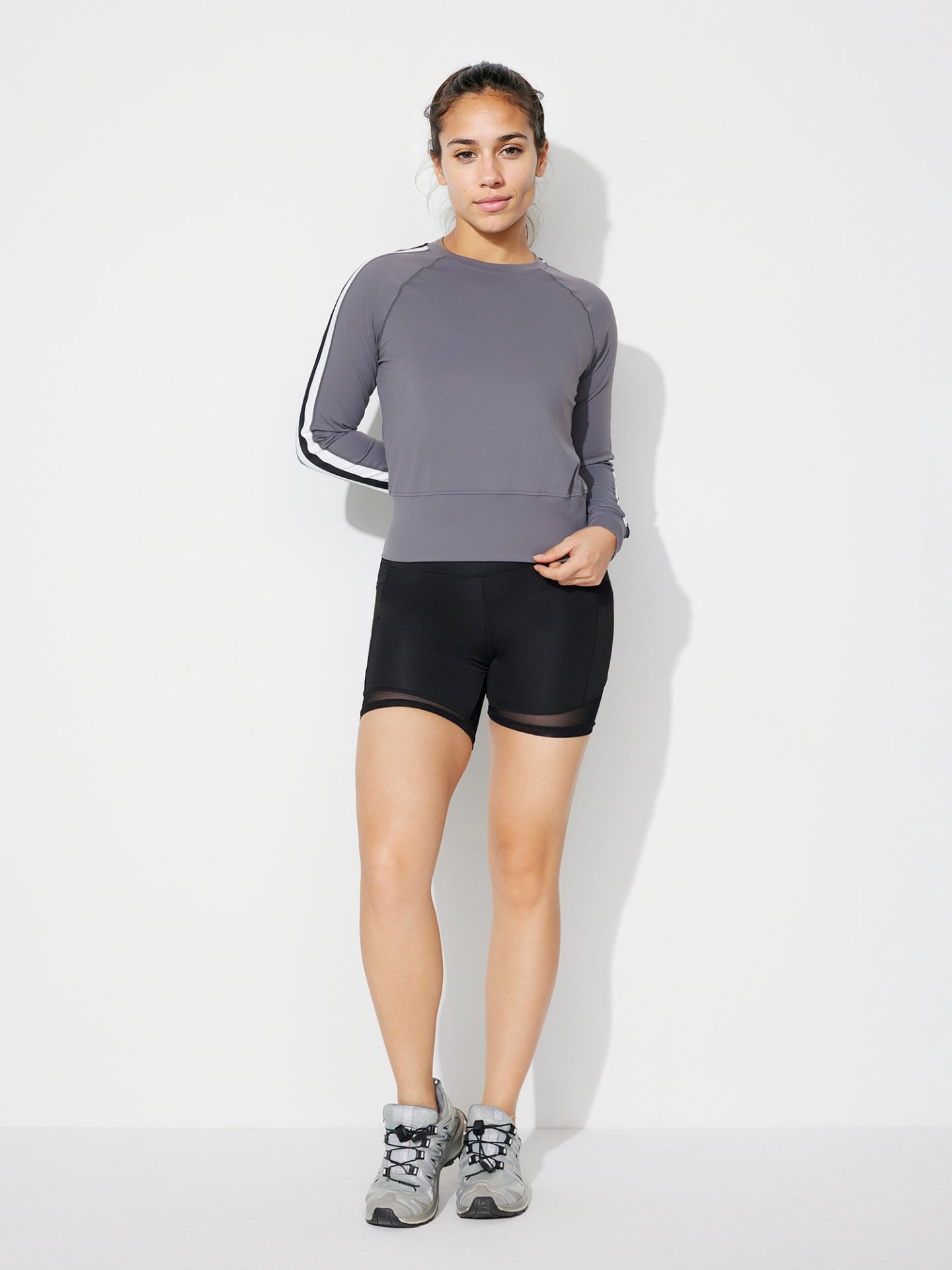 Camiseta deportiva color block