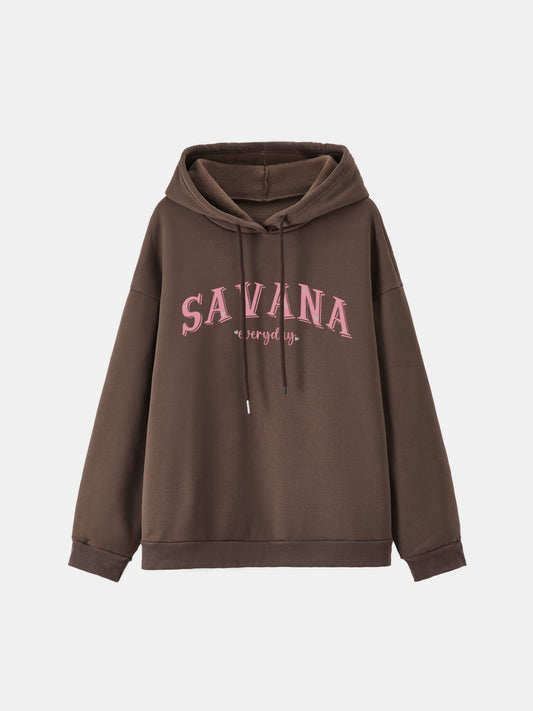 Sudadera estampada