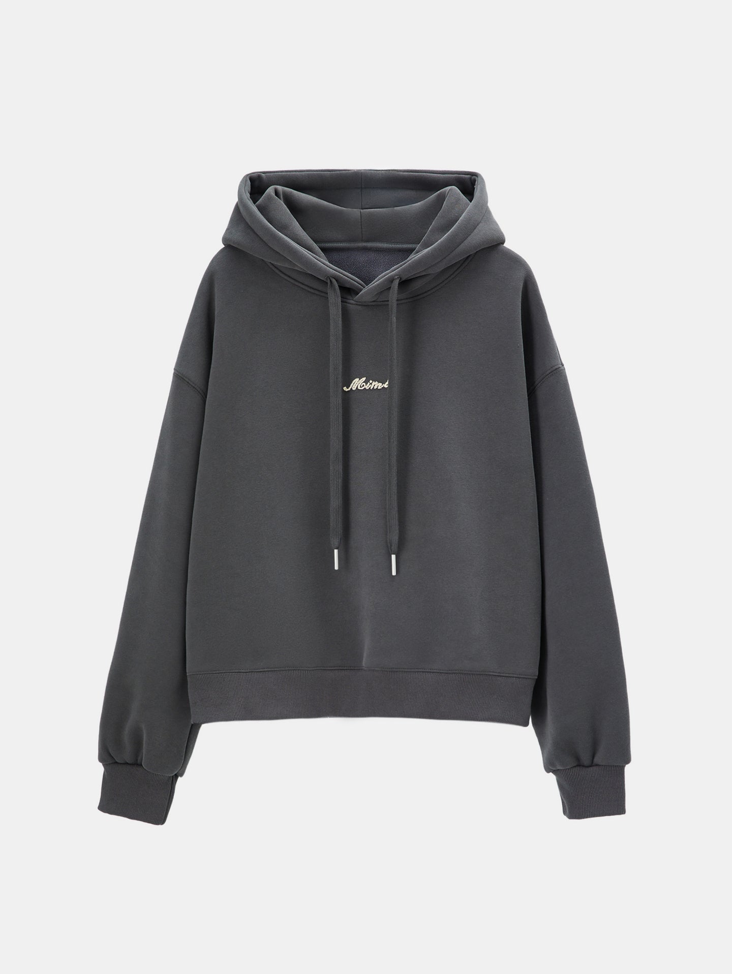 Sudadera con capucha bordada