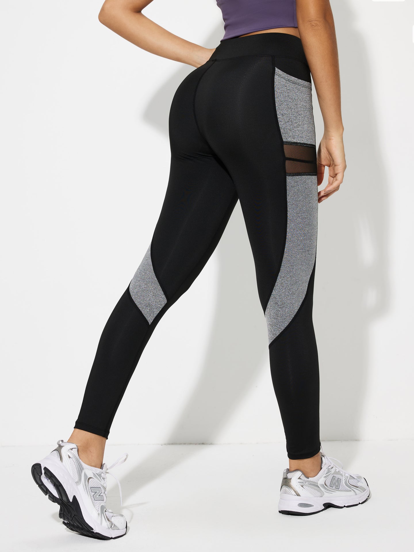 Legging de gimnasio transparente