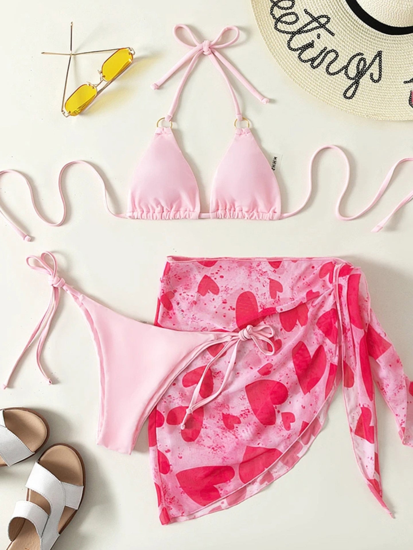 Conjunto de bikini estampado