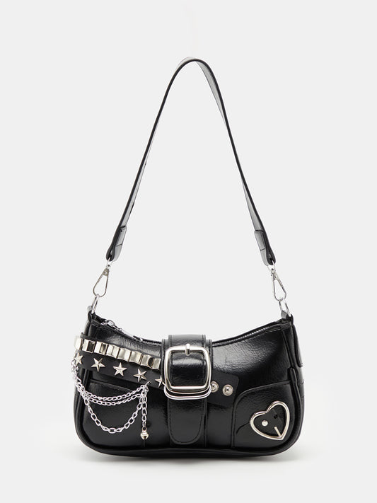 Bolso Hobo Sólido