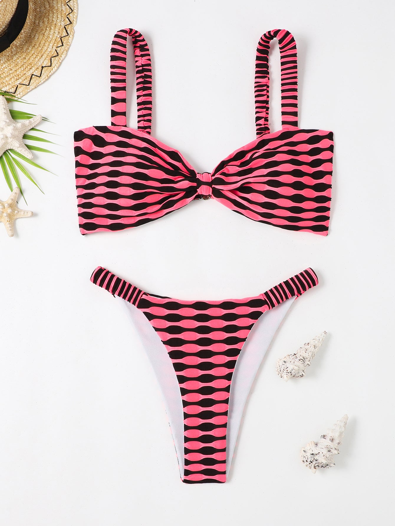 Conjunto de bikini estampado