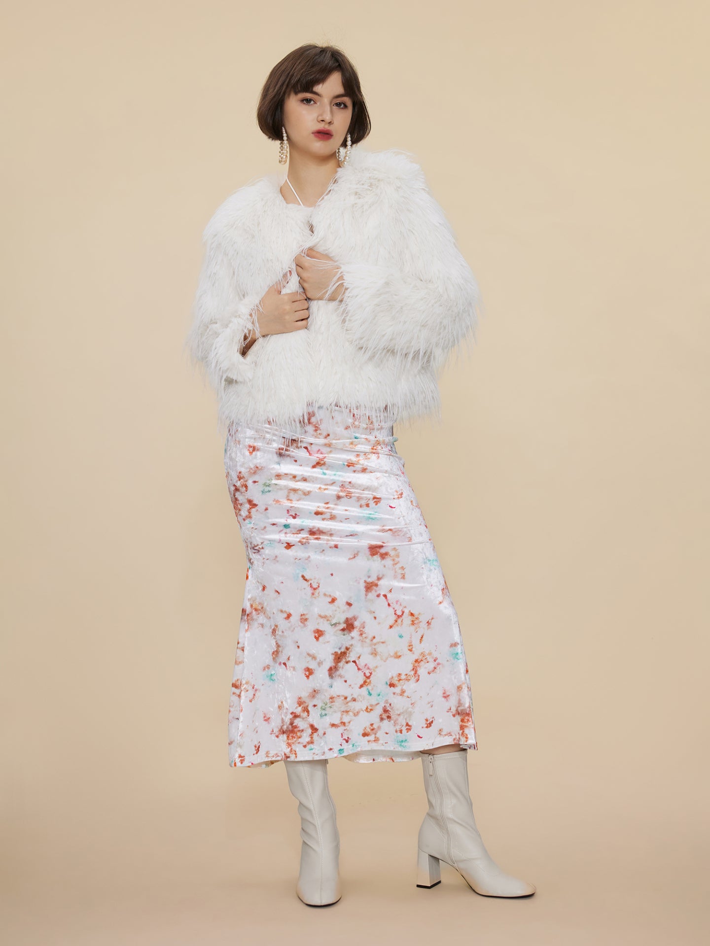 Vestido ajustado con cordón