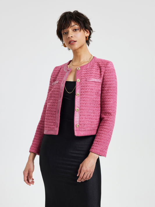 Chaqueta de sastre de tweed