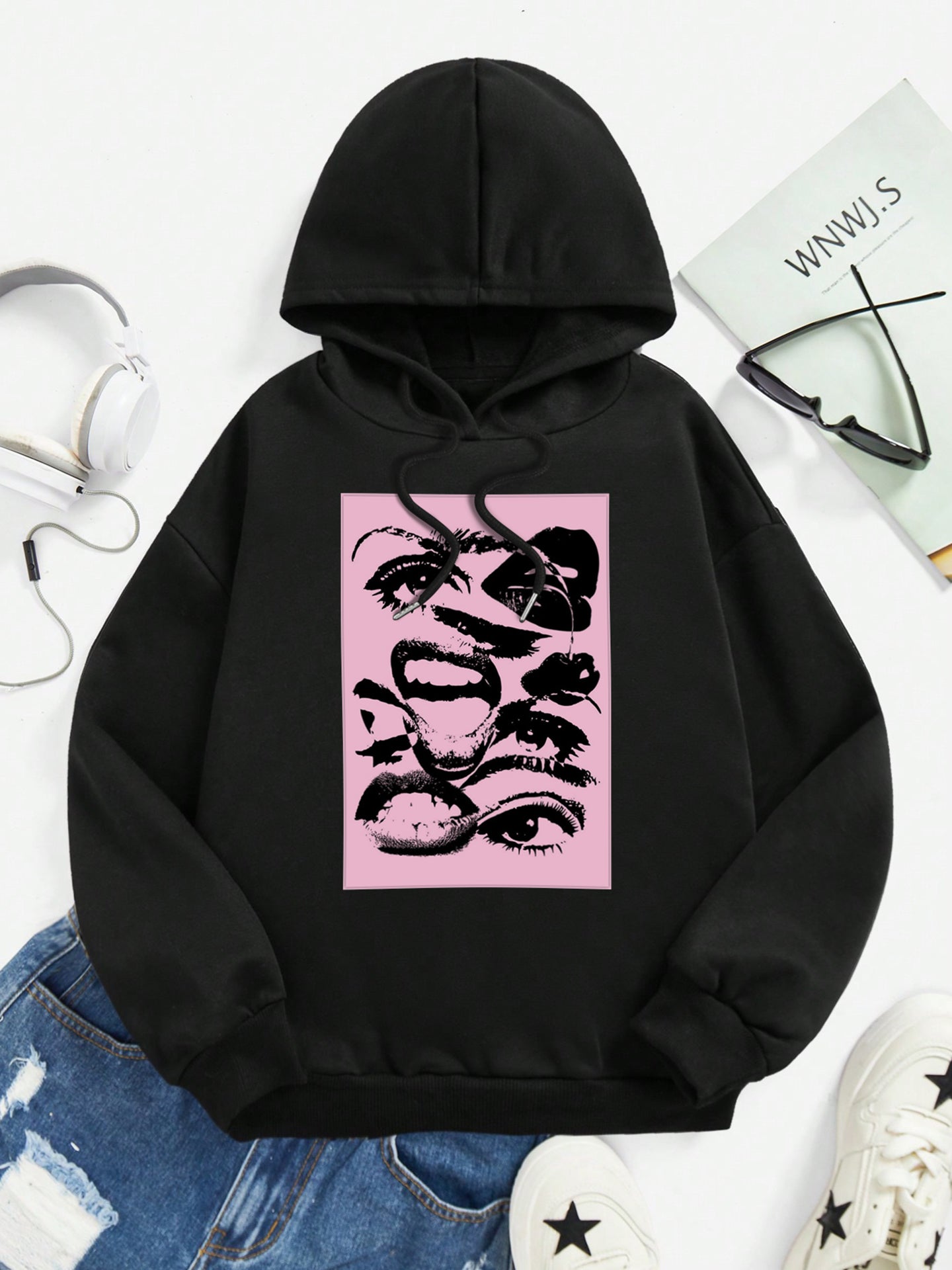 Sudadera estampada