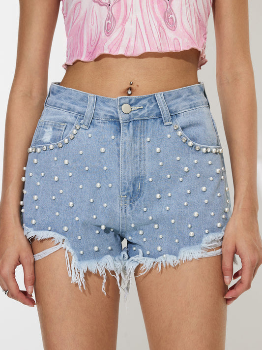 Shorts vaqueros anchos