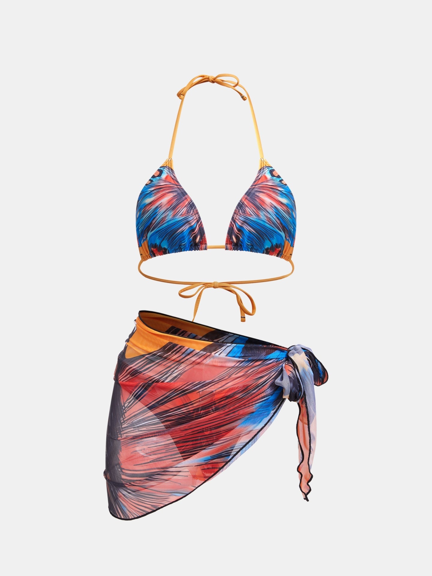 Conjunto de bikini estampado